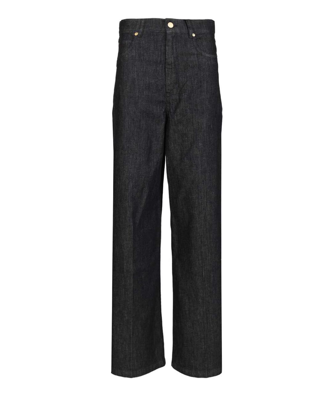 'S MAX MARA Синие хлопковые прямые джинсы, фото 1