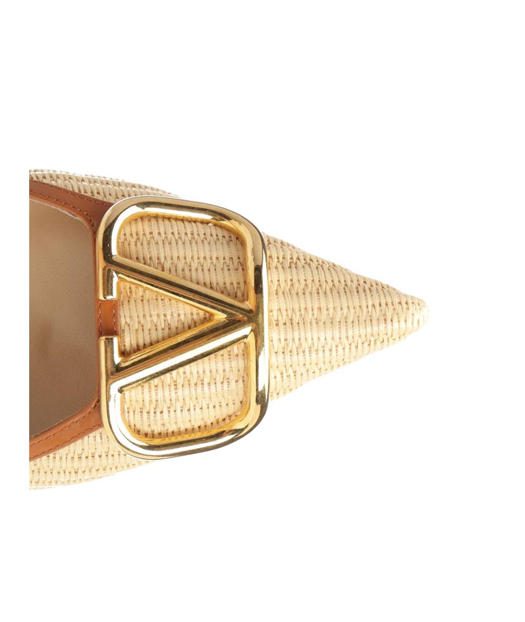 VALENTINO Бежевые туфли, фото 4