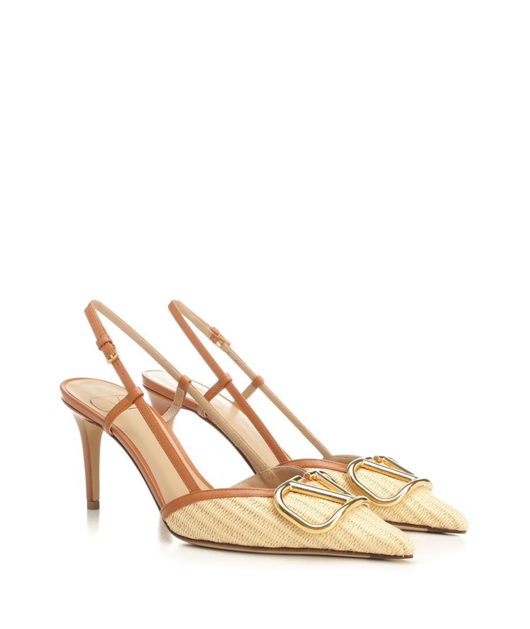 VALENTINO Бежевые туфли, фото 2