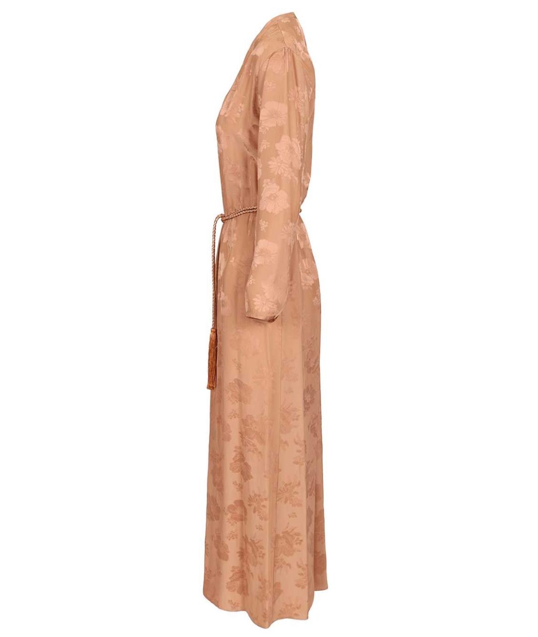 FORTE FORTE Розовое вискозное повседневное платье, фото 3