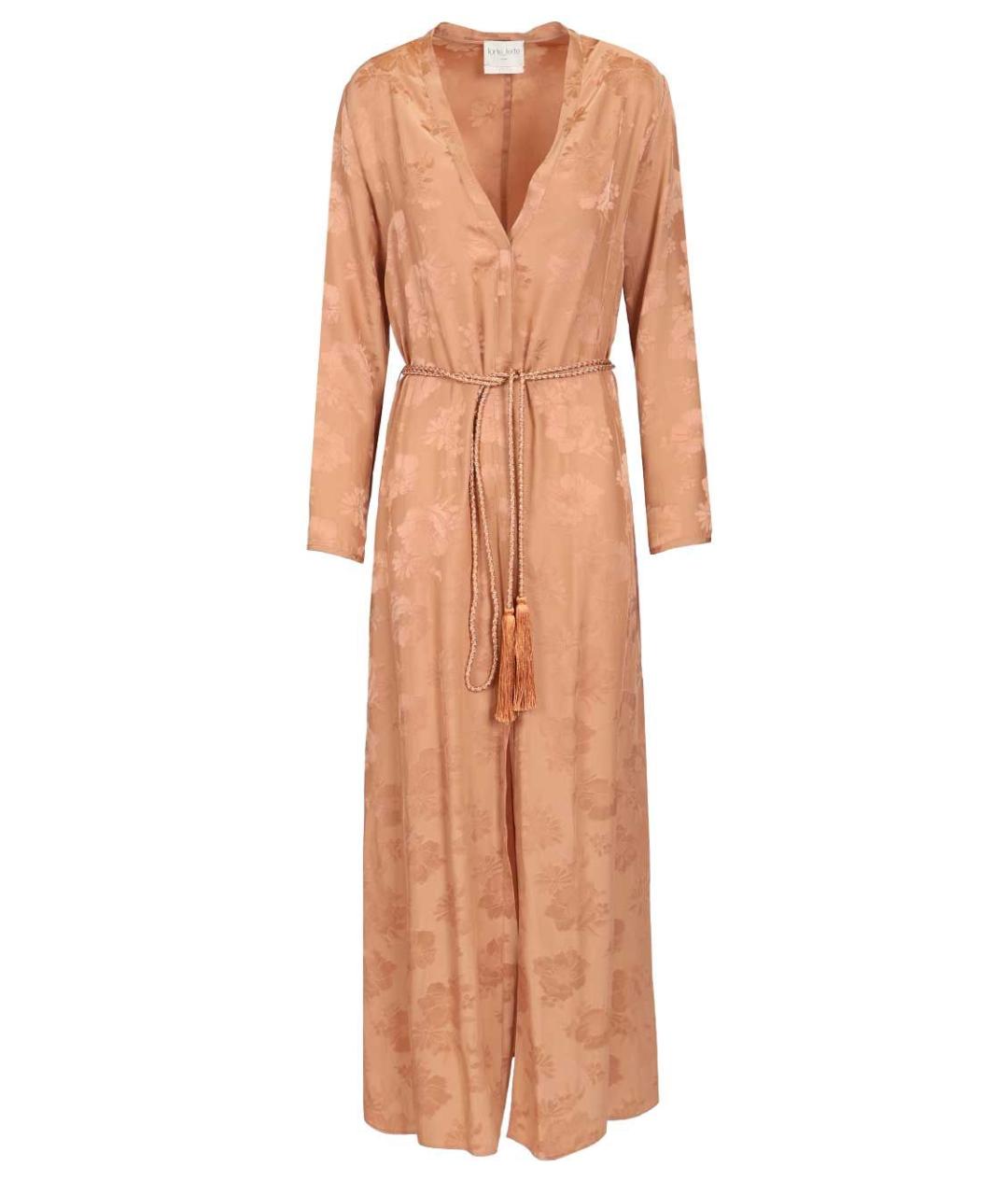 FORTE FORTE Розовое вискозное повседневное платье, фото 1