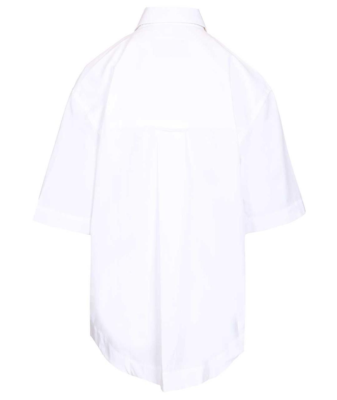 Ami Paris Белая хлопковая классическая рубашка, фото 2