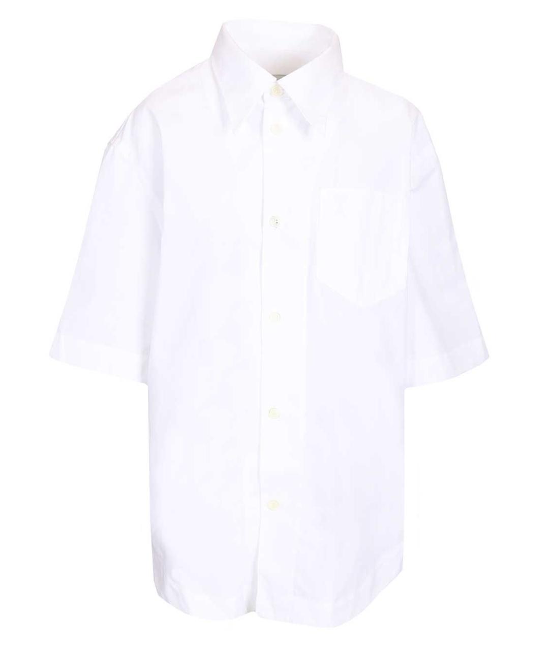 Ami Paris Белая хлопковая классическая рубашка, фото 1