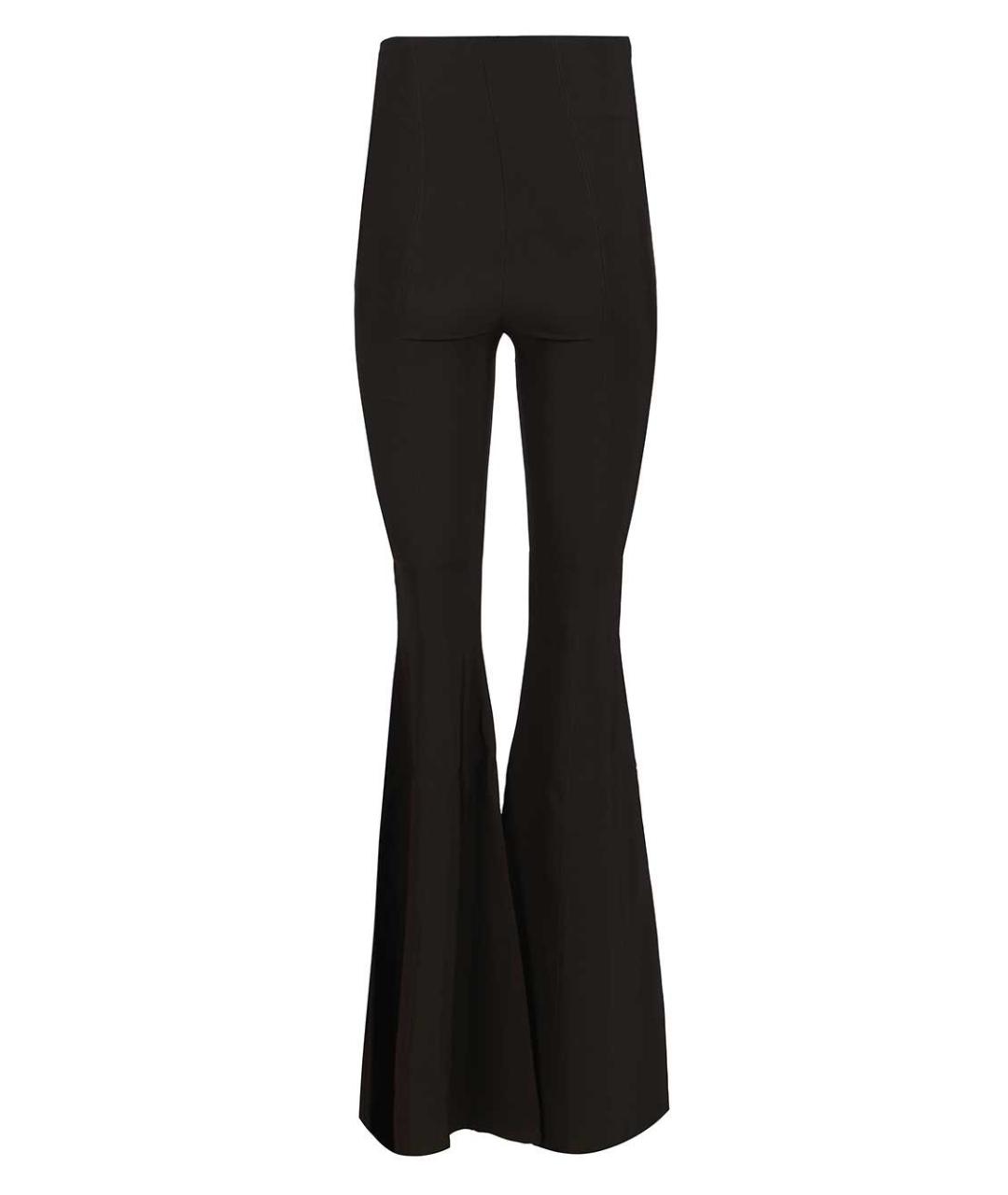 CATALINA Черные ацетатные брюки узкие, фото 2