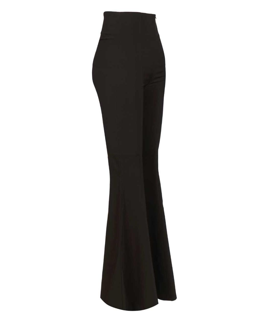 CATALINA Черные ацетатные брюки узкие, фото 3