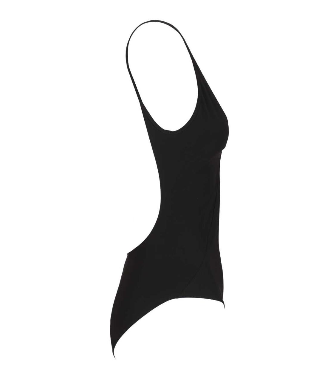 RICK OWENS Черный полиамидовый купальник, фото 3