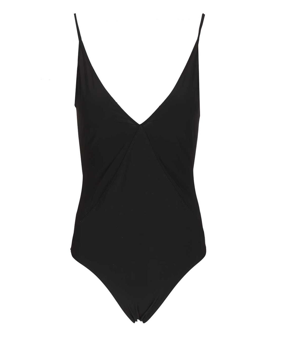 RICK OWENS Черный полиамидовый купальник, фото 1