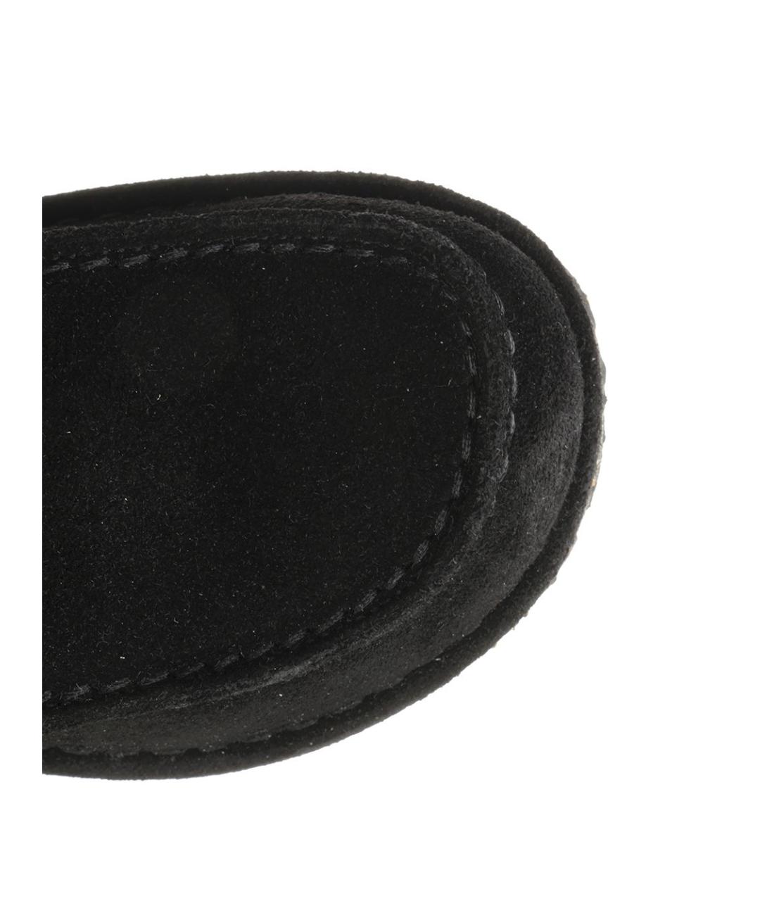 BIRKENSTOCK Черные замшевые брогги и оксфорды, фото 4