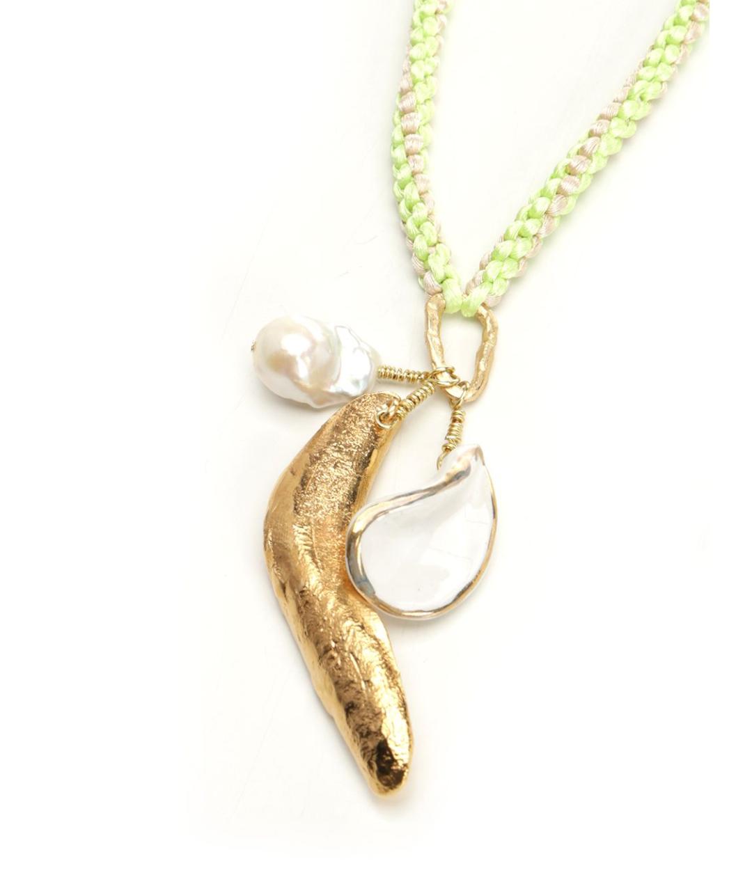 FORTE FORTE Золотое металлическое колье, фото 2