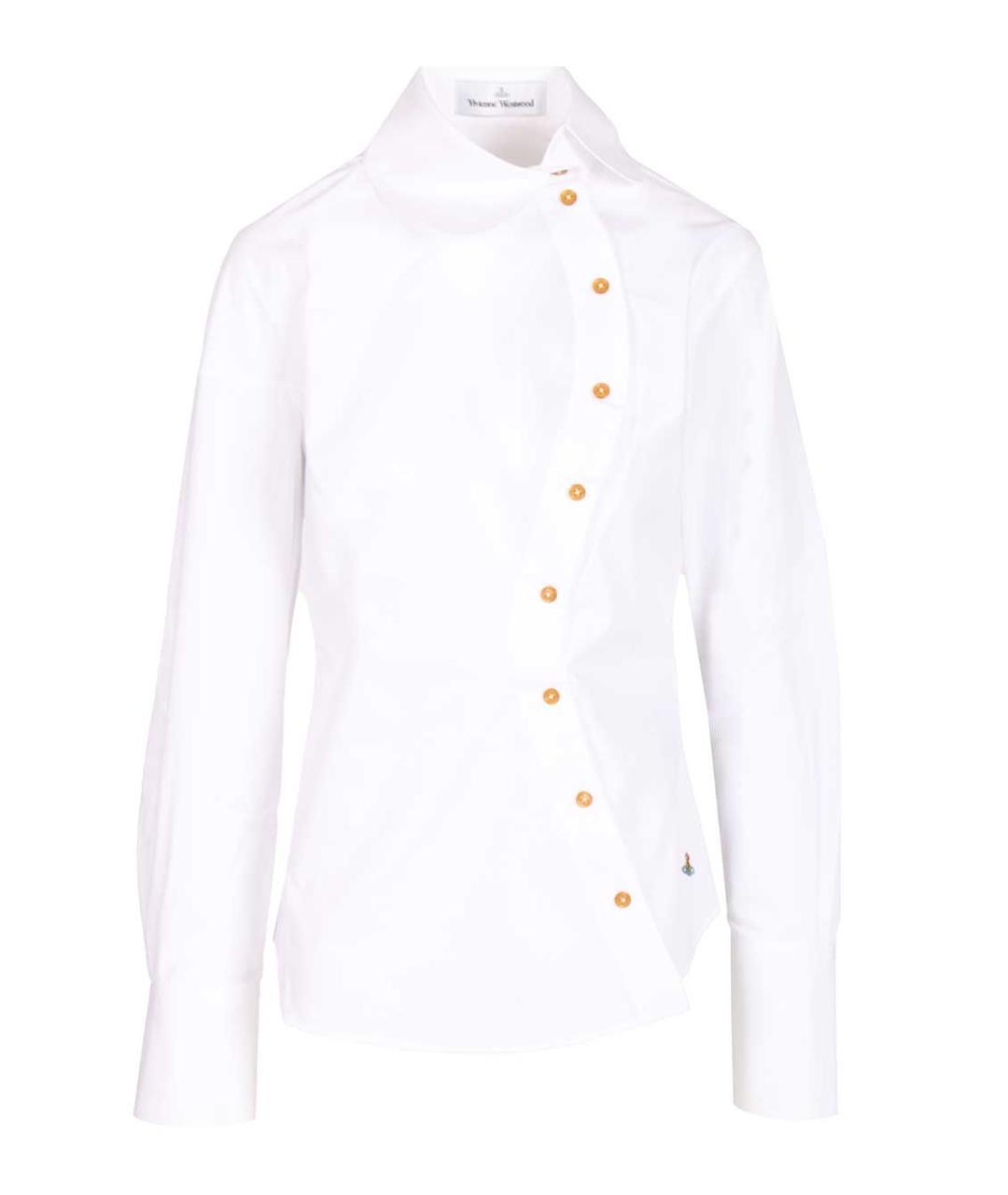 VIVIENNE WESTWOOD Белая хлопковая рубашка, фото 1