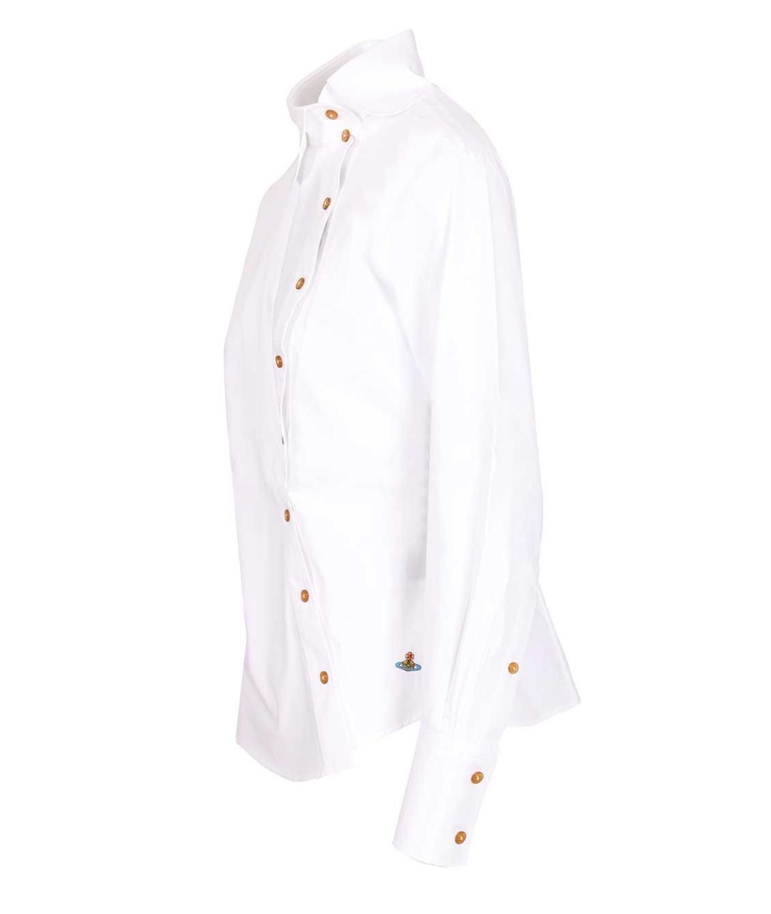 VIVIENNE WESTWOOD Белая хлопковая рубашка, фото 3