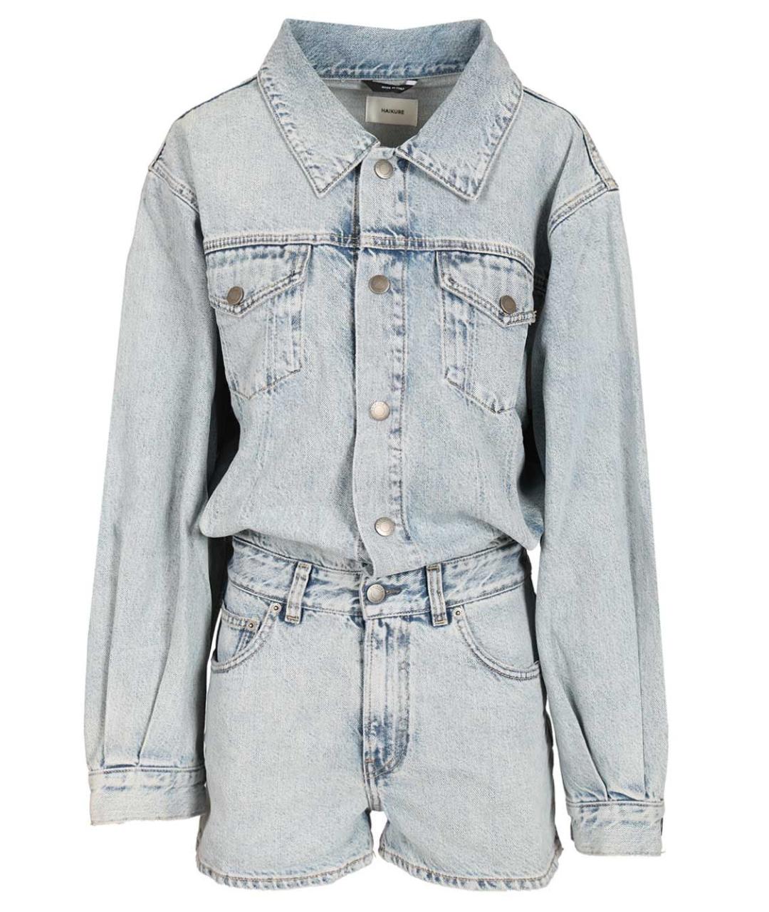 HAIKURE Голубой хлопковый комбинезон, фото 1