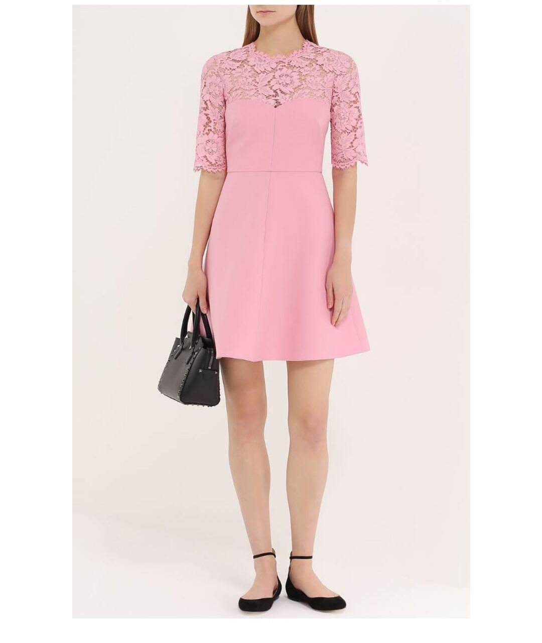 VALENTINO Розовое повседневное платье, фото 4