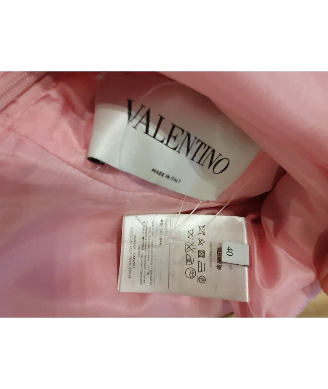 VALENTINO Розовое повседневное платье, фото 5