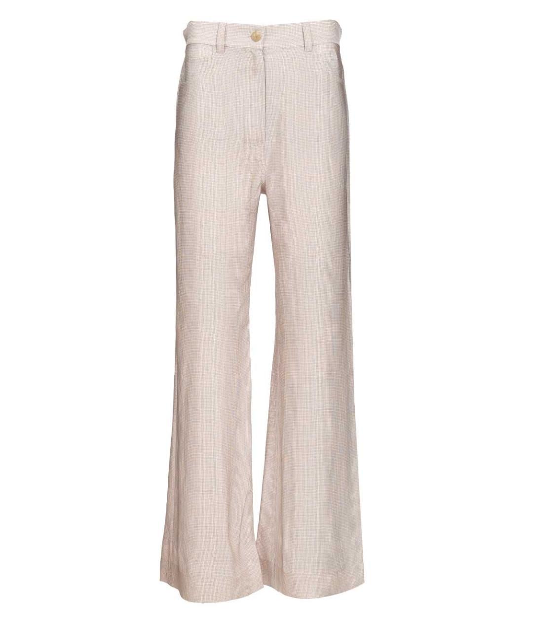 ACNE STUDIOS Мульти хлопковые прямые брюки, фото 1