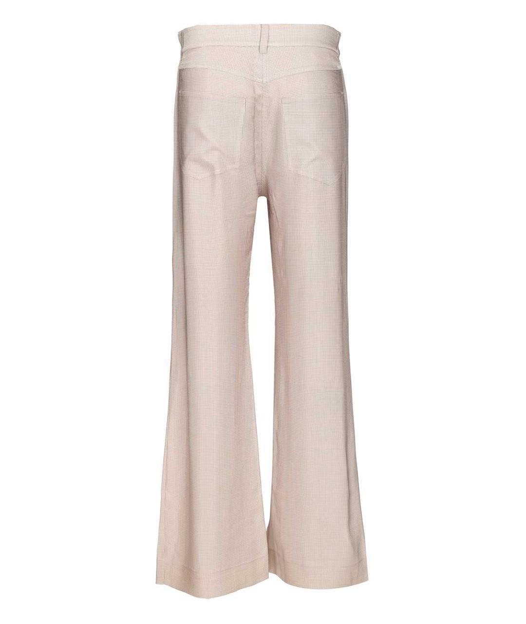 ACNE STUDIOS Мульти хлопковые прямые брюки, фото 2