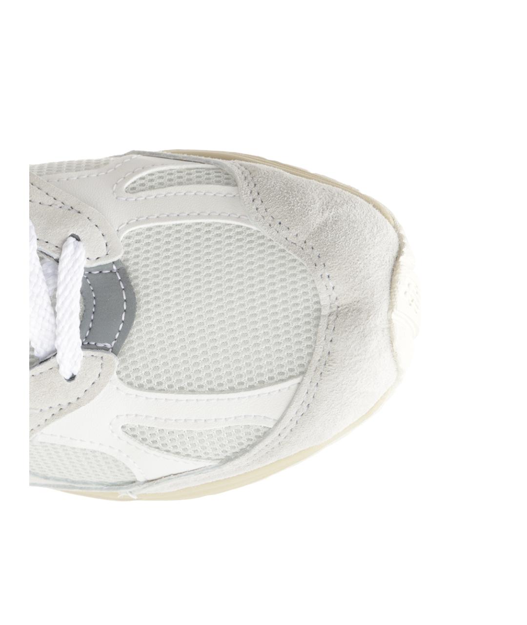 NEW BALANCE Белые кожаные кроссовки, фото 4