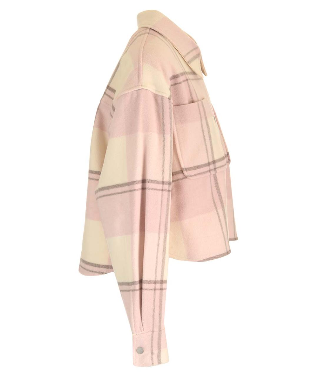 CANADA GOOSE Розовая шерстяная куртка, фото 3