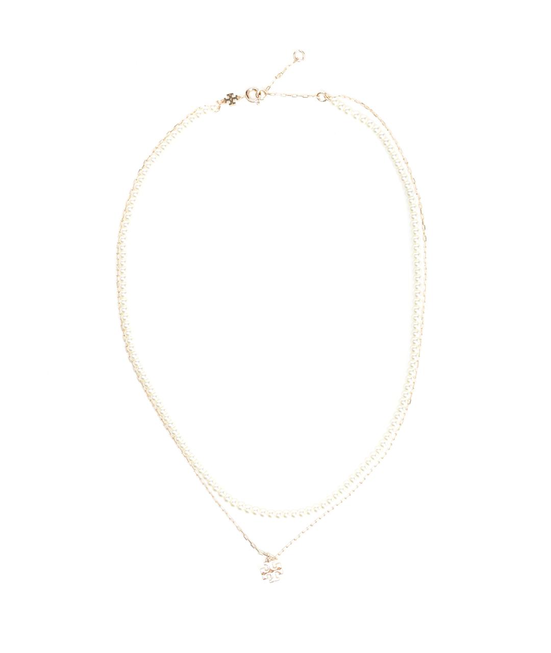 TORY BURCH Золотая металлическая подвеска, фото 1