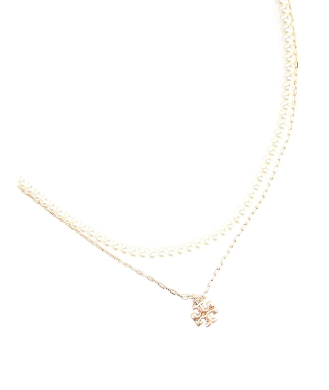 TORY BURCH Золотая металлическая подвеска, фото 2