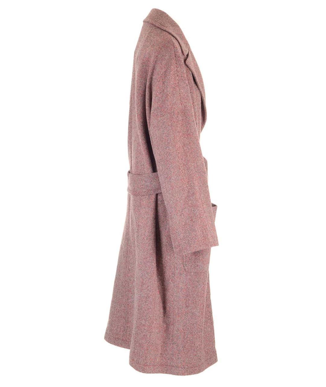 ETRO Бордовое полиамидовое пальто, фото 3
