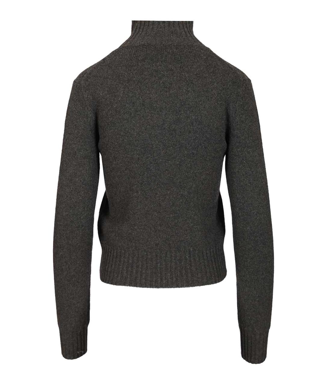 Ami Paris Серый кашемировый джемпер / свитер, фото 2