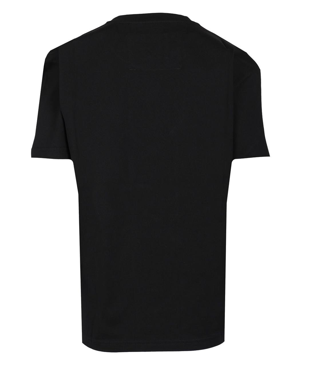 GIVENCHY Черная хлопковая футболка, фото 2
