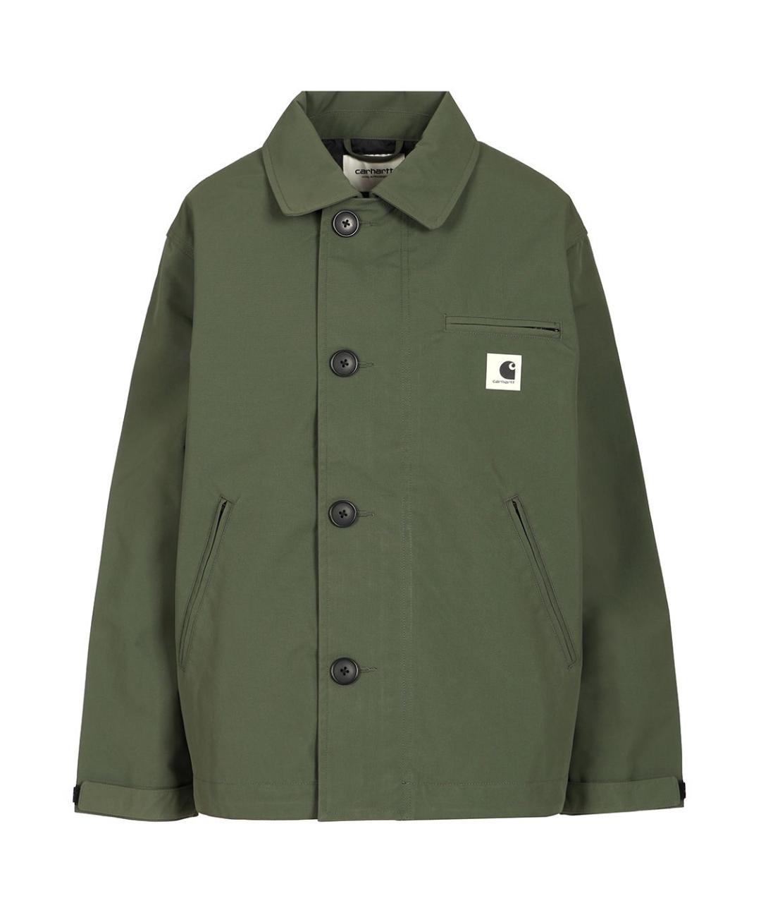 CARHARTT WIP Зеленая полиамидовая куртка, фото 1