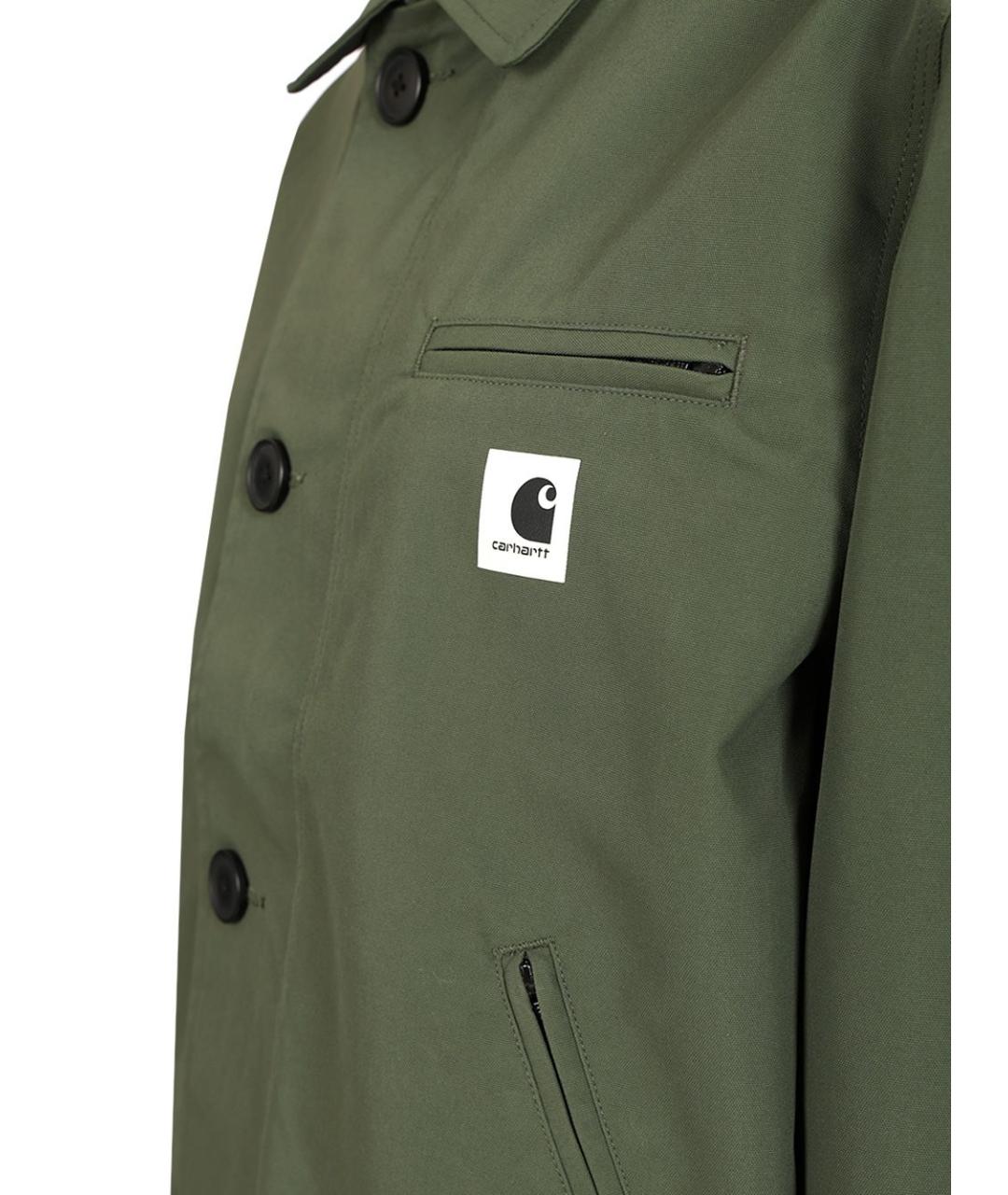 CARHARTT WIP Зеленая полиамидовая куртка, фото 5