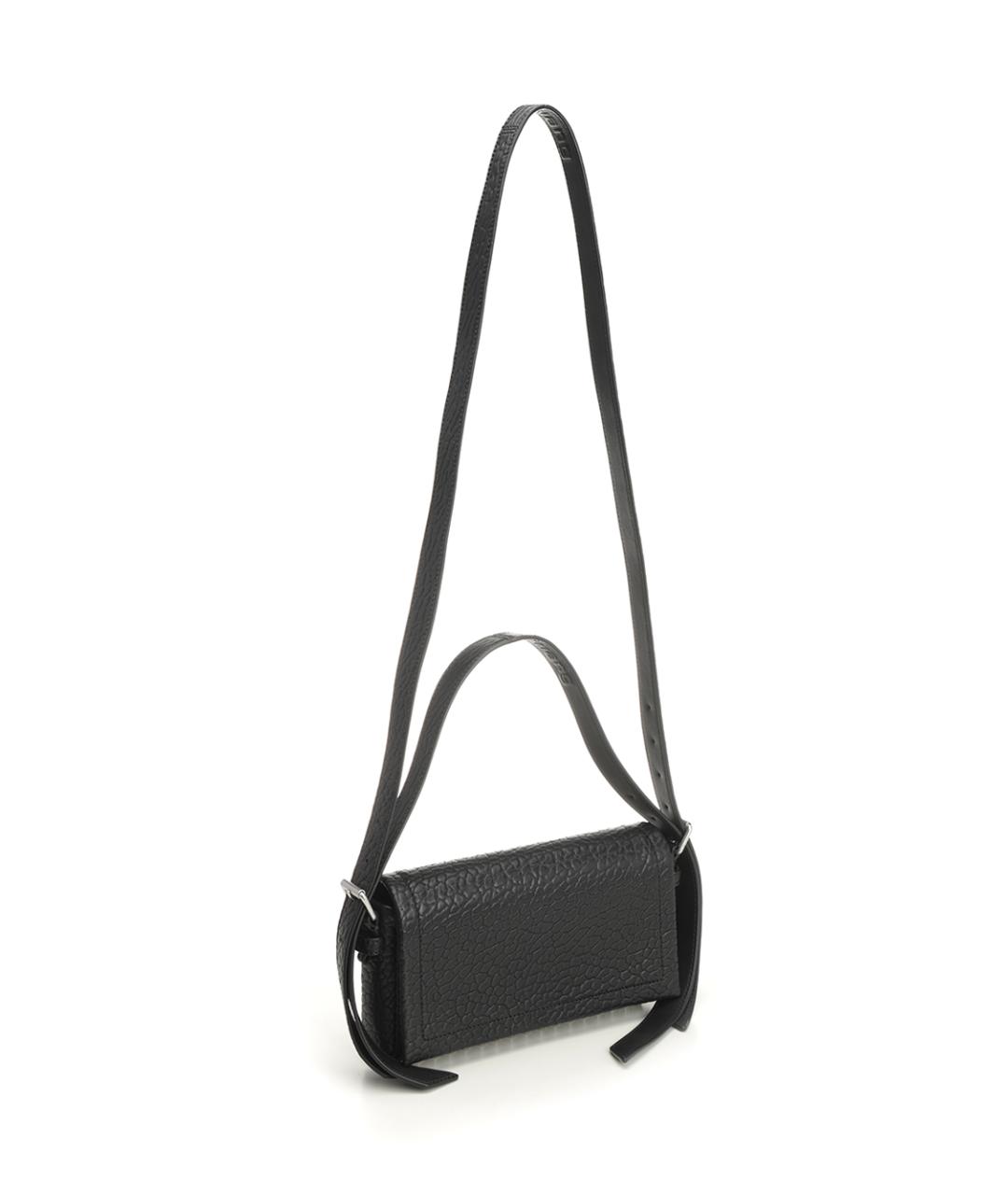 ALEXANDER WANG Черная кожаная сумка через плечо, фото 2