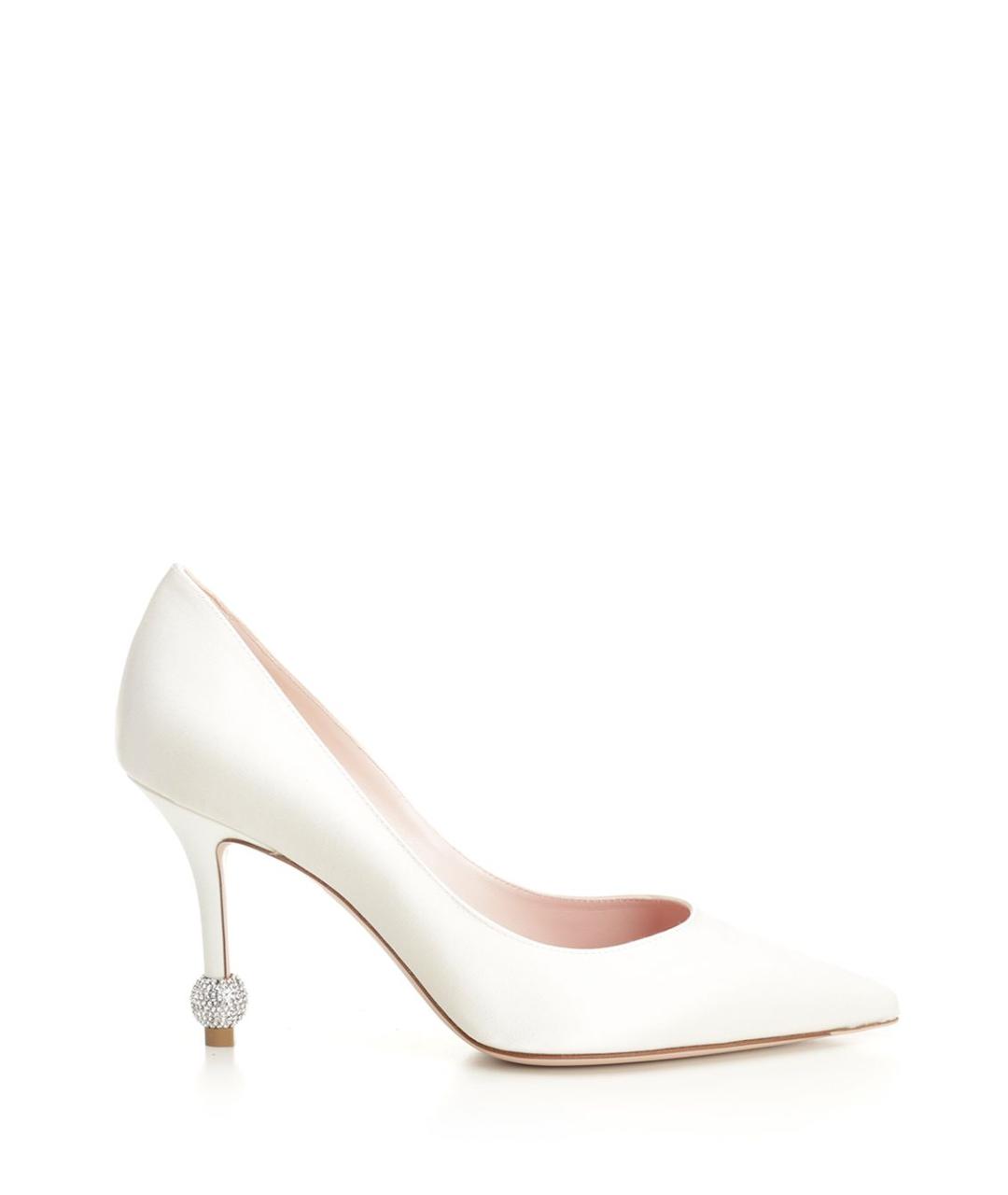 ROGER VIVIER Белые текстильные туфли, фото 1