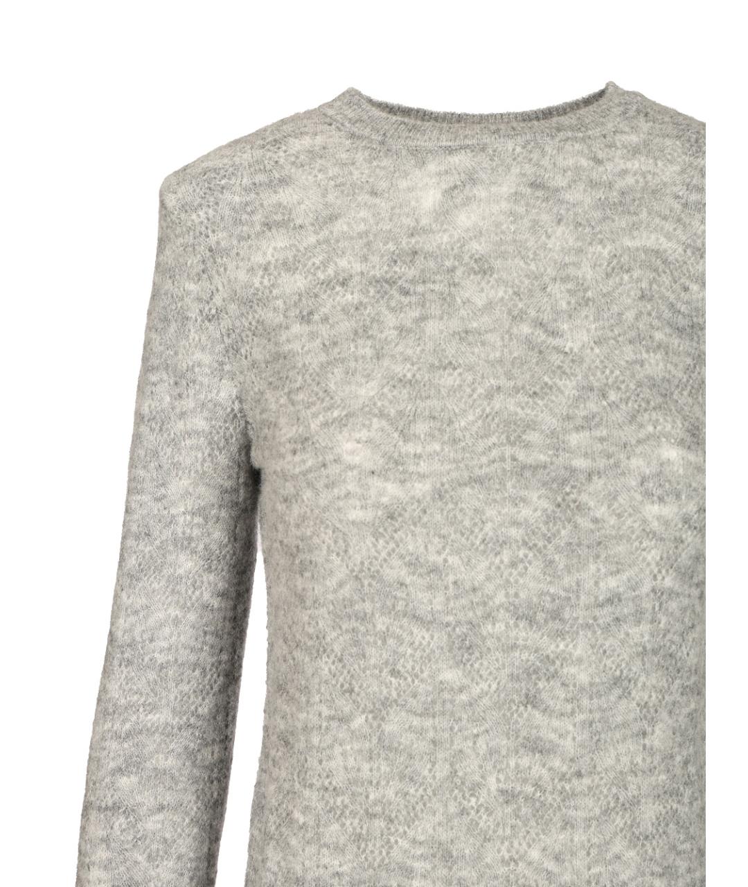 P.A.R.O.S.H. Серый шерстяной джемпер / свитер, фото 4