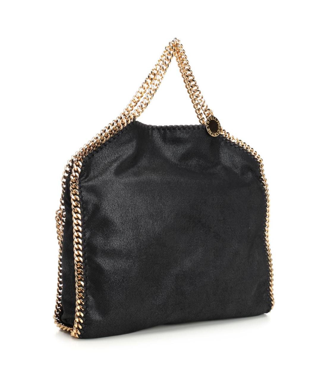 STELLA MCCARTNEY Черная сумка тоут из искусственной кожи, фото 2