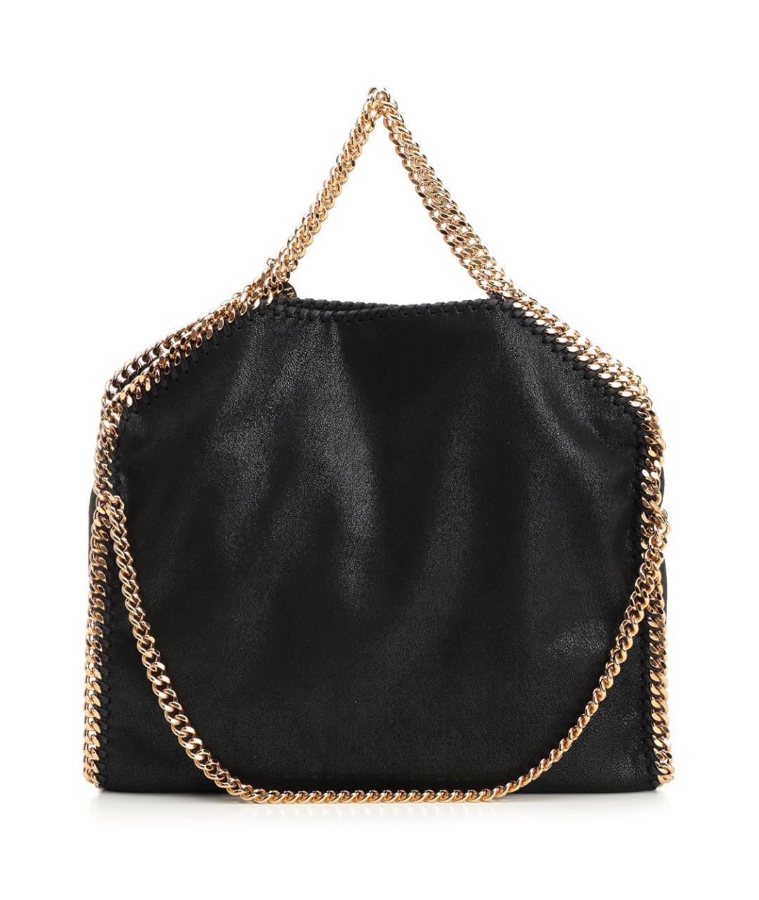 STELLA MCCARTNEY Черная сумка тоут из искусственной кожи, фото 3