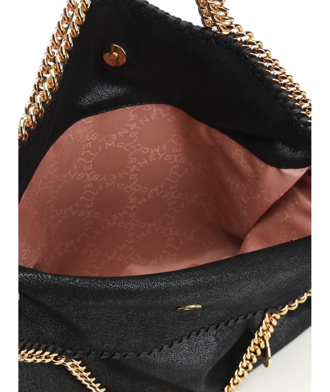 STELLA MCCARTNEY Черная сумка тоут из искусственной кожи, фото 4