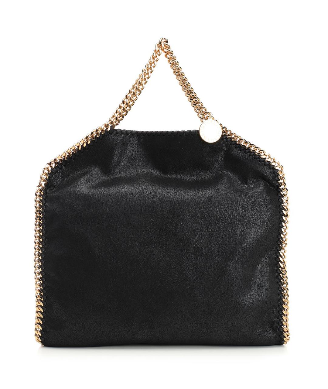 STELLA MCCARTNEY Черная сумка тоут из искусственной кожи, фото 1