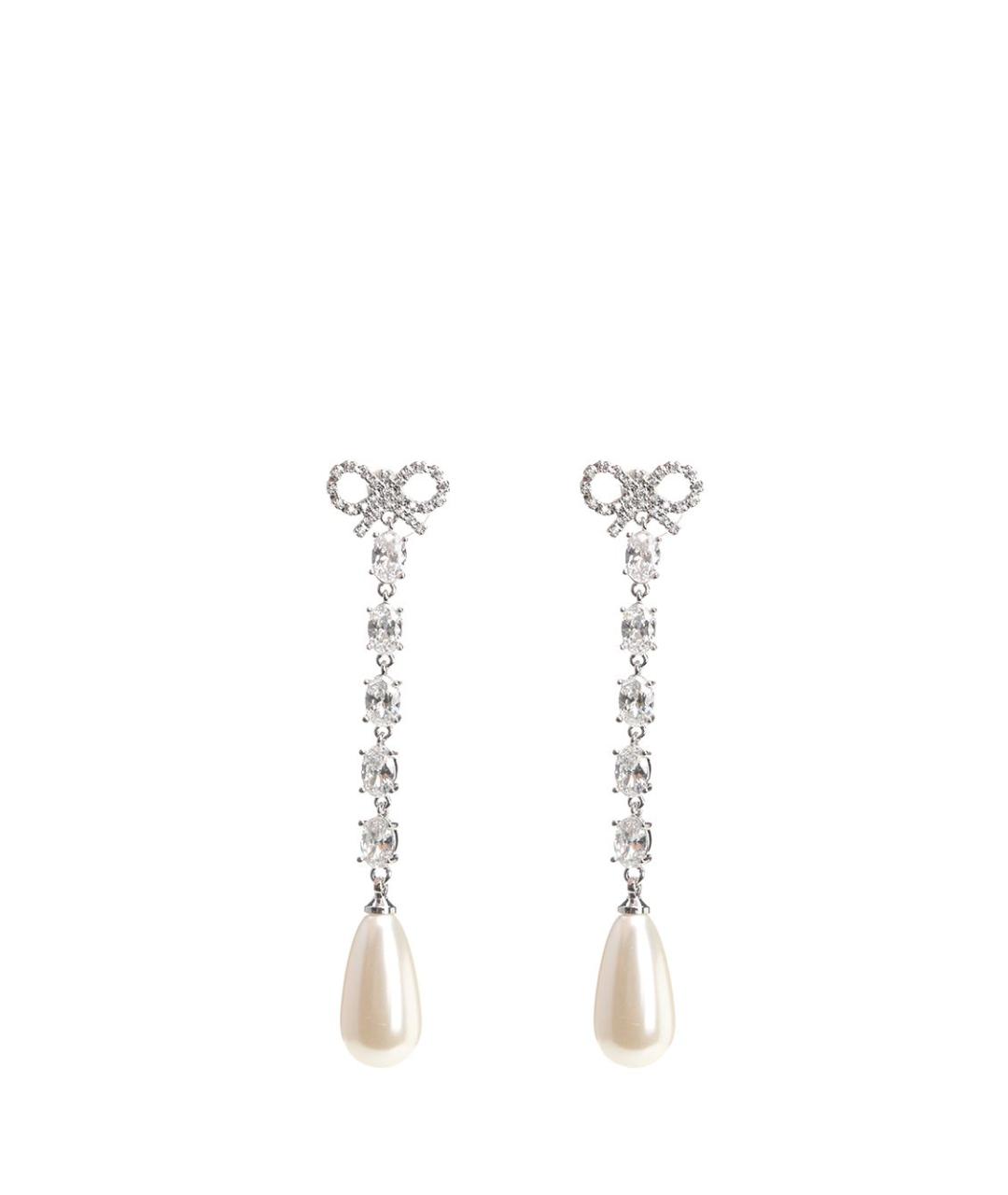 SELF-PORTRAIT Серебряные металлические серьги, фото 1