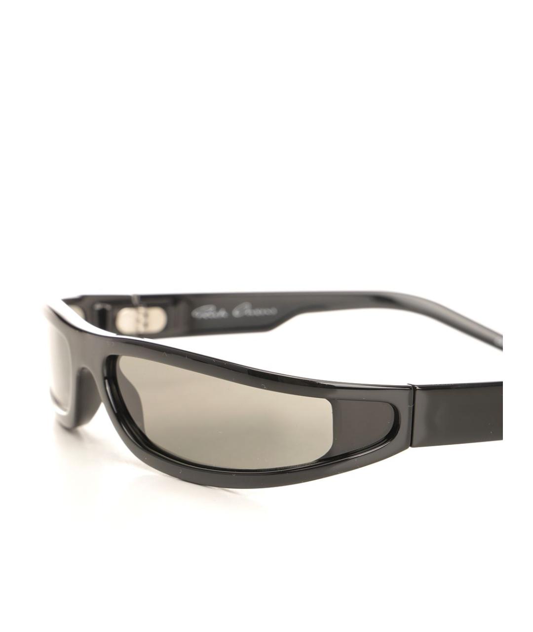 RICK OWENS Черные солнцезащитные очки, фото 3