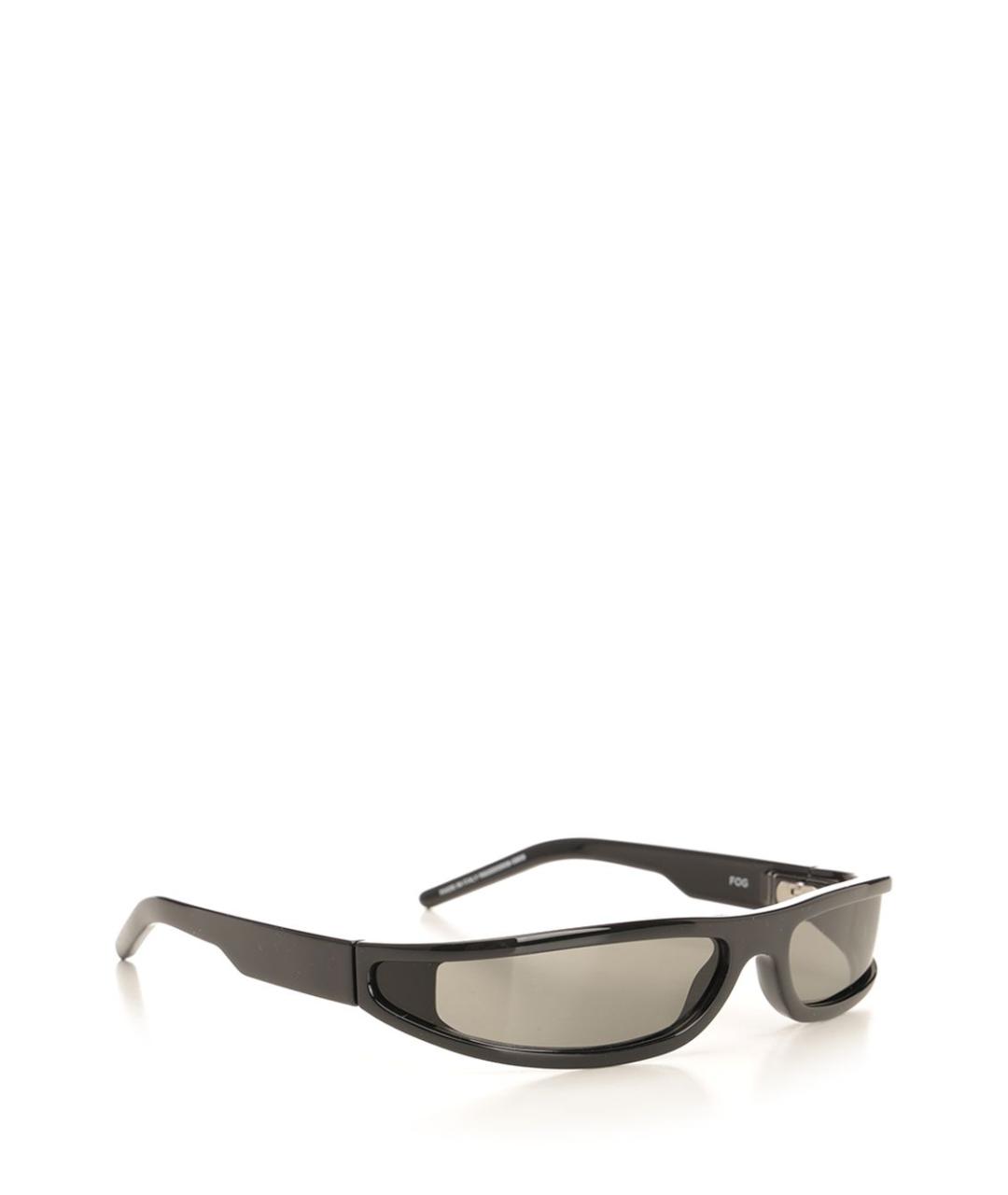 RICK OWENS Черные солнцезащитные очки, фото 2