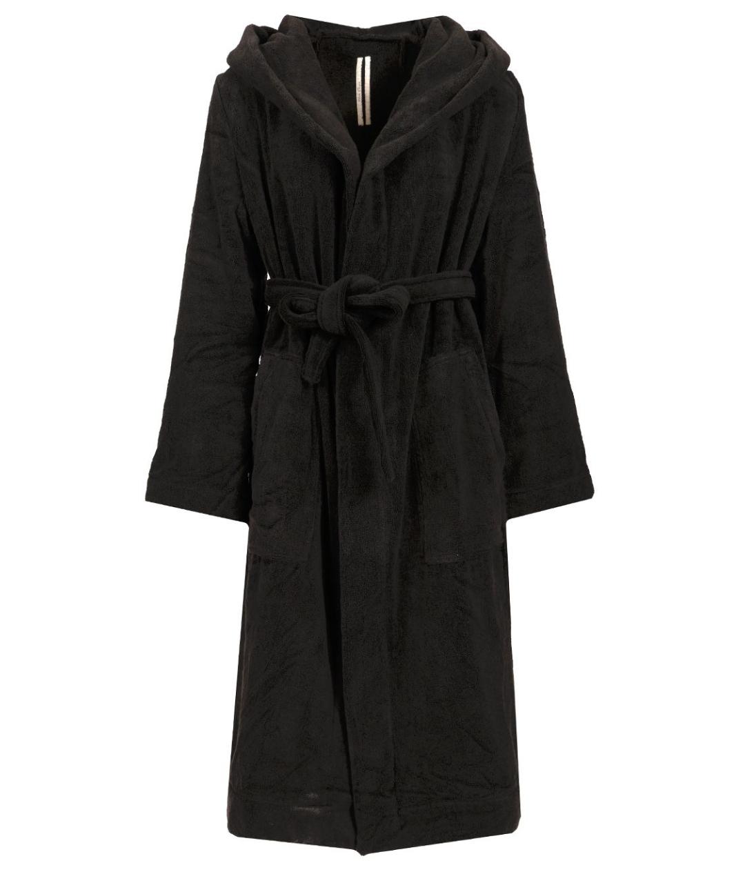 RICK OWENS Черный халаты, фото 1