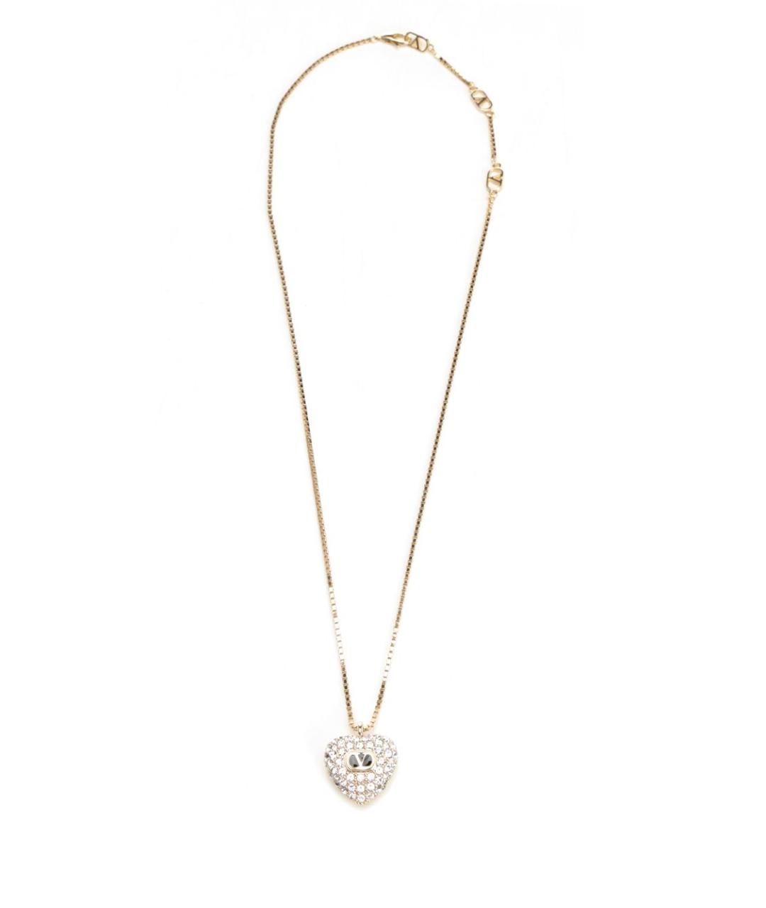 VALENTINO Золотая металлическая подвеска, фото 1