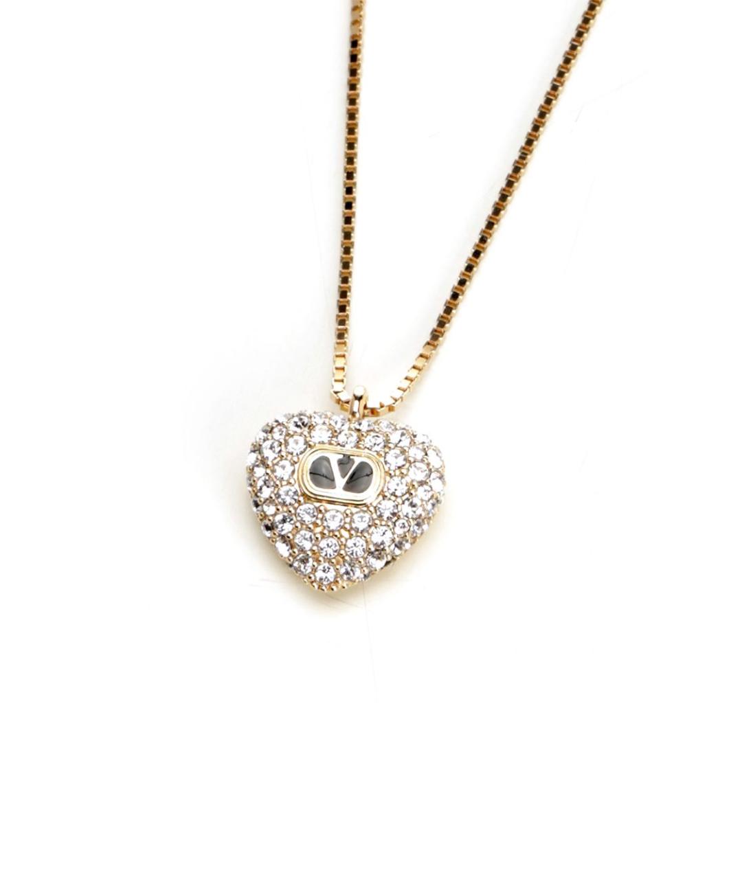 VALENTINO Золотая металлическая подвеска, фото 2