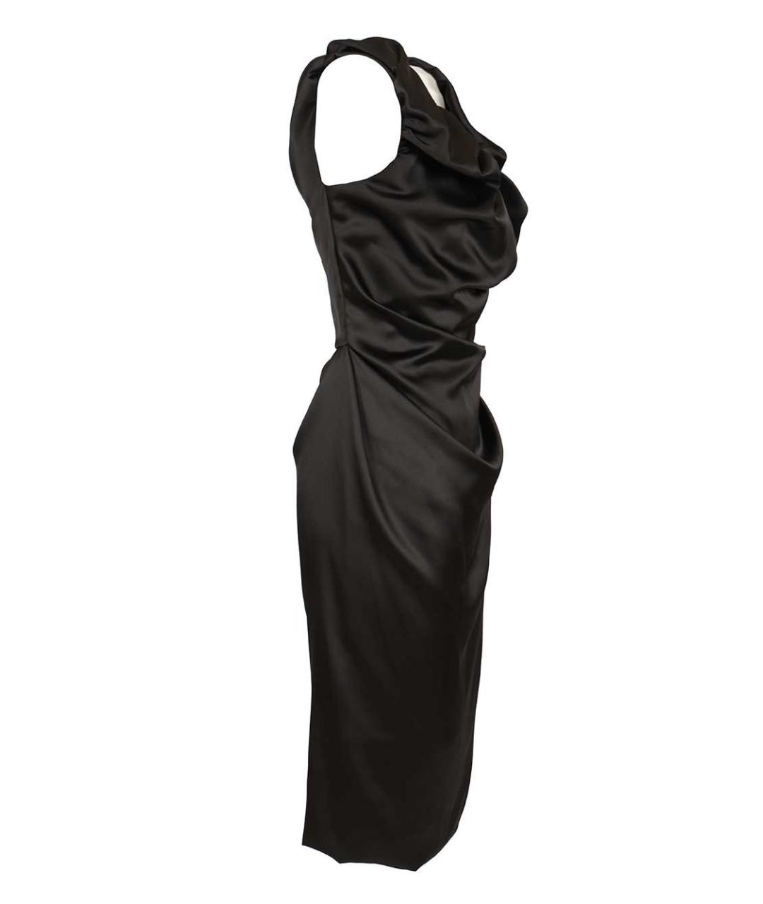 VIVIENNE WESTWOOD Черное полиэстеровое платье, фото 3