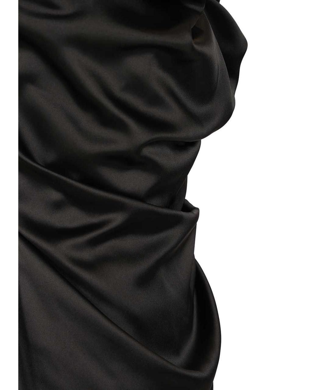 VIVIENNE WESTWOOD Черное полиэстеровое платье, фото 5