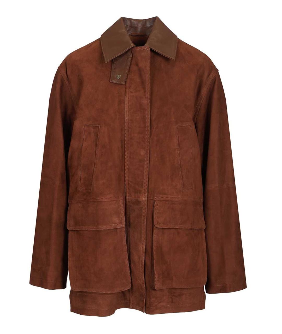 ARMA Коричневая замшевая куртка, фото 1