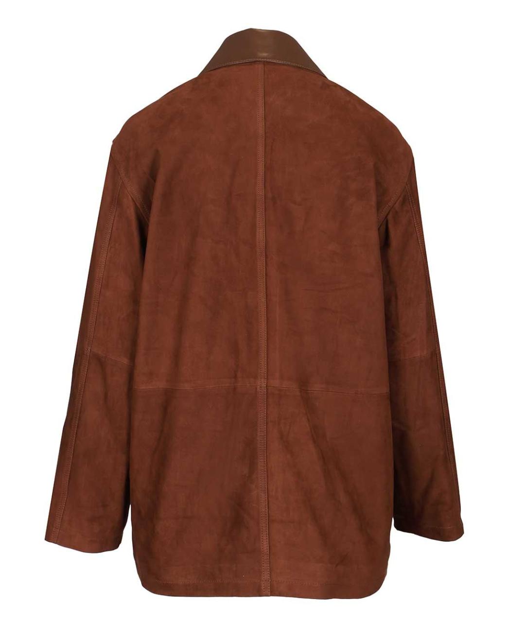 ARMA Коричневая замшевая куртка, фото 2