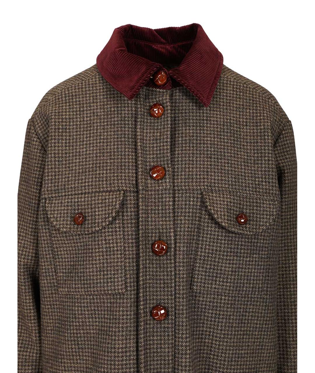 BLAZE MILANO Серое пальто, фото 4