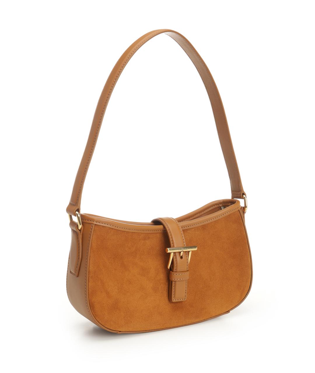 ALEXANDER MCQUEEN Коричневая замшевая сумка через плечо, фото 2