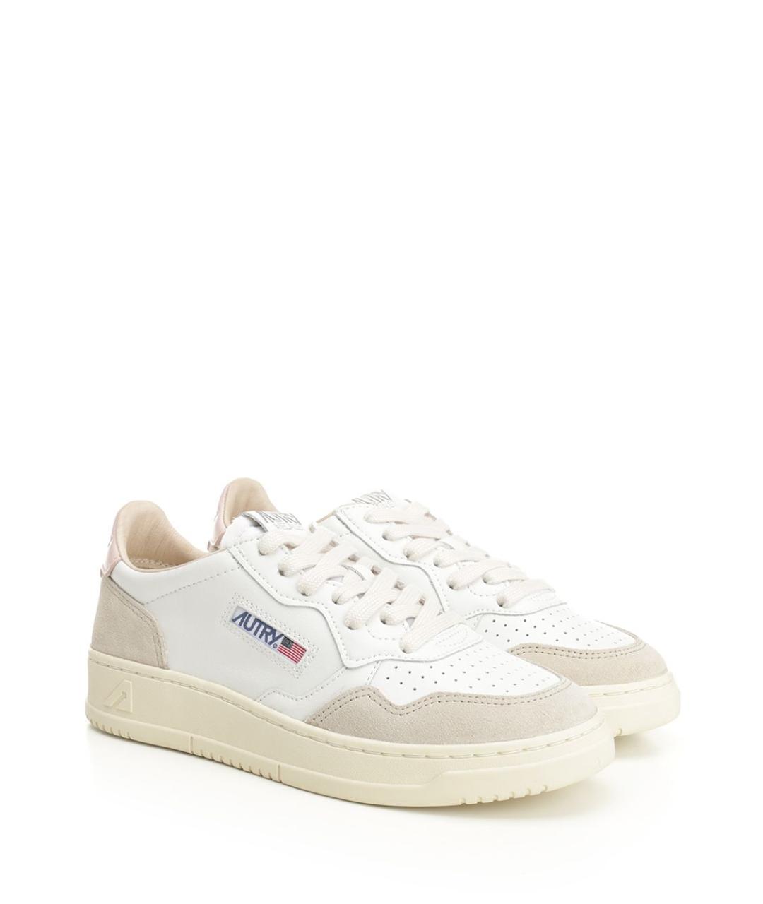 AUTRY Белые кожаные кеды, фото 2