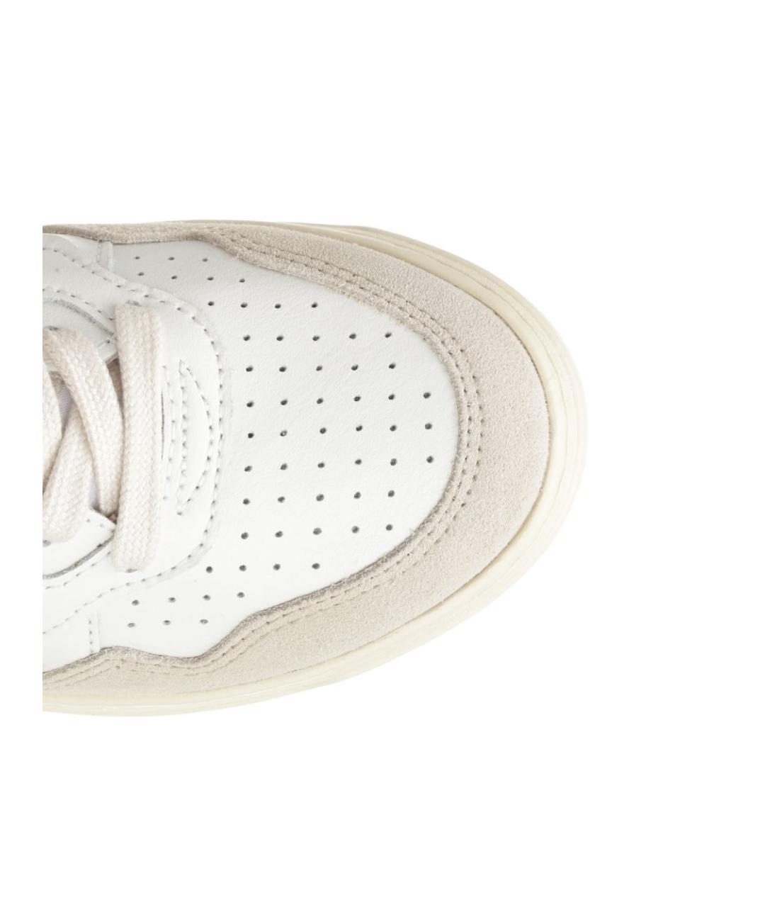 AUTRY Белые кожаные кеды, фото 4